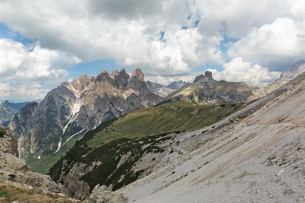 Alpi dolomitiche Tre Cime di Lavaredo Italia