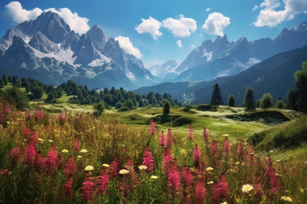 Alpi italiane con il Monte Resegon