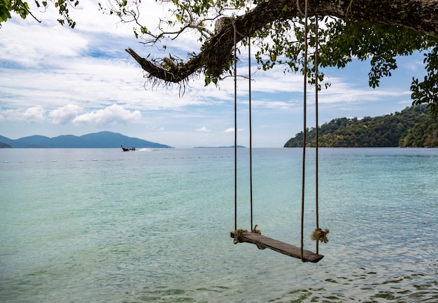 Altalene da spiaggia