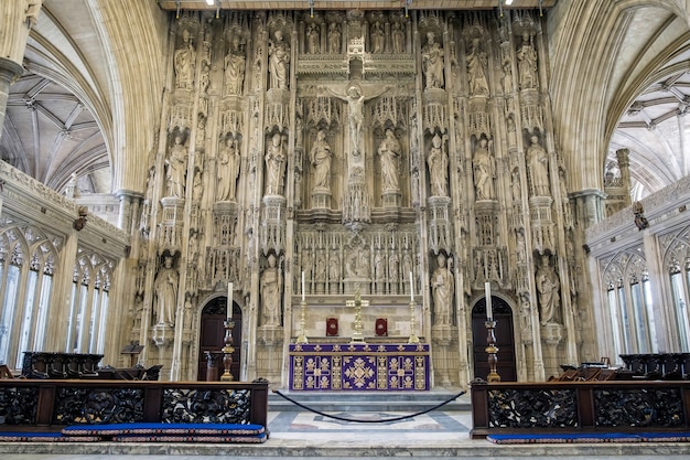 Altare nella cattedrale di Winchester