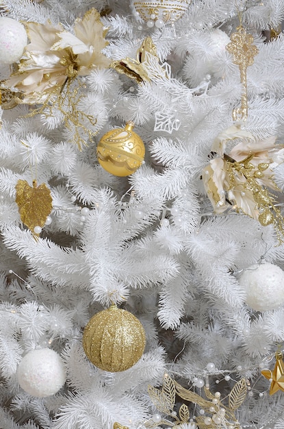 Alto vicino di decorazione dell&#39;albero di Natale