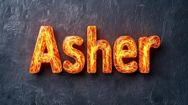 Ambient Lighting personalized name postcard perfect for decor
