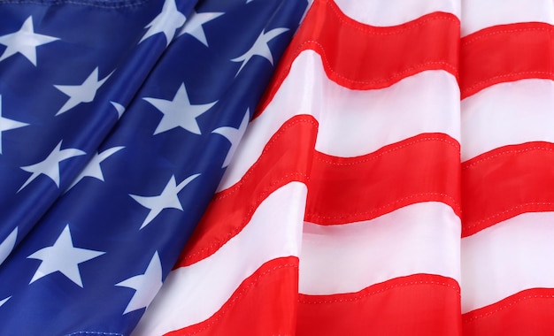 American flag background