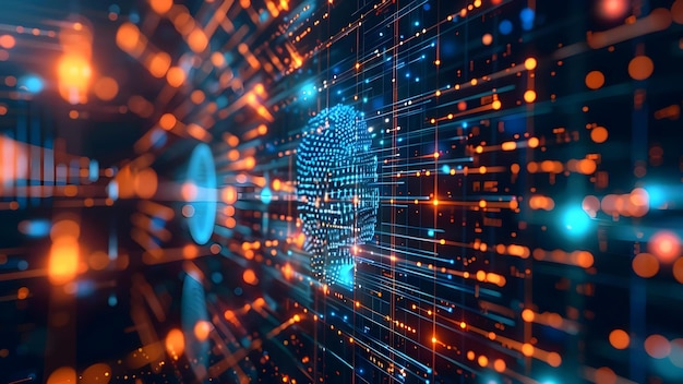 Analisi di big data con algoritmi di apprendimento automatico per approfondimenti di database complessi Concept Big Data Analysis Machine Learning Algorithms Complex Database Insights