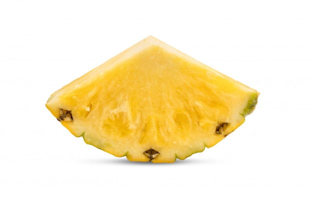 Ananas isolato su bianco