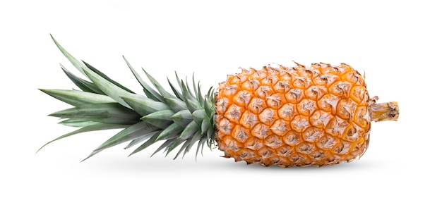 Ananas isolato su sfondo bianco