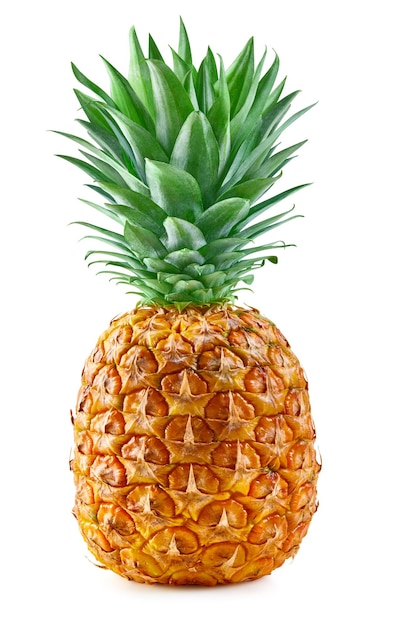 Ananas isolato su sfondo bianco