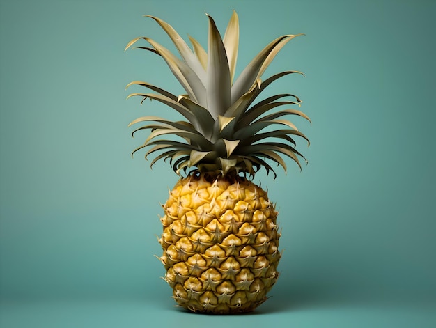 Ananas soli isolati Alta risoluzione