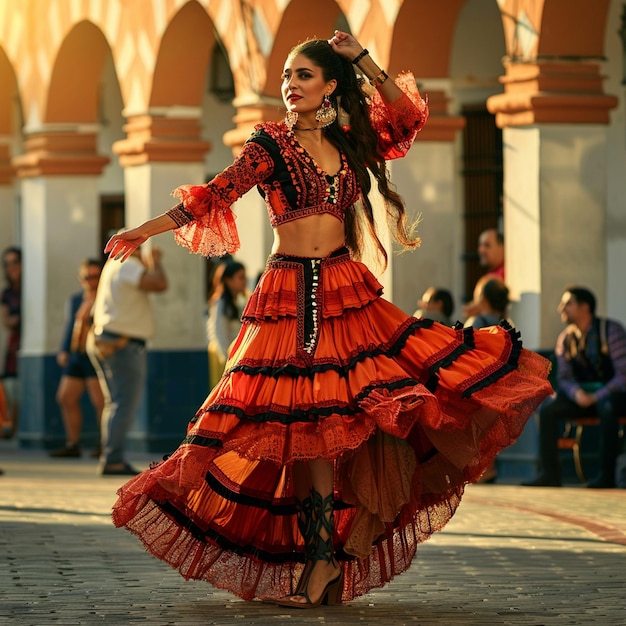 Andalusia Fiesta Flamenco Musica Danza Immagine