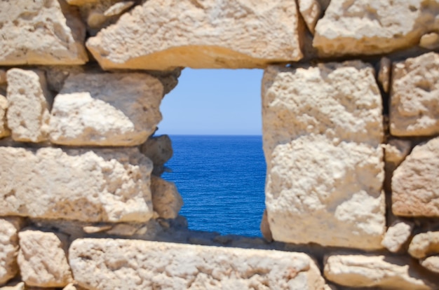 Anello circolare con vista sul mare