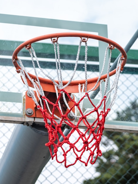 Anello da basket con rete