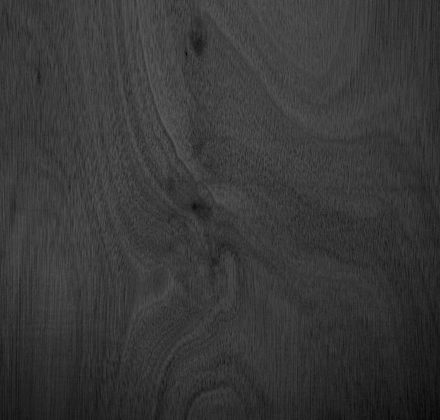 Angolo del primo piano della venatura del legno Bellissimo sfondo astratto nero naturale Vuoto per il design