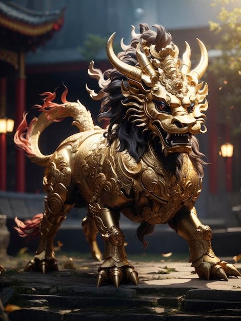 Animal mitologico Qilin