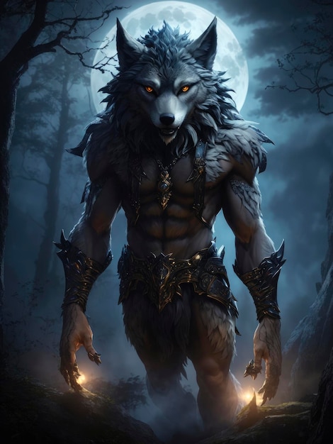 Animale mitologico Loup Garou