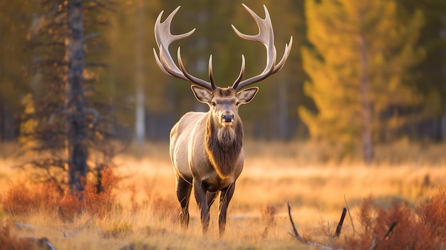 Animali di vista del primo piano della fauna selvatica