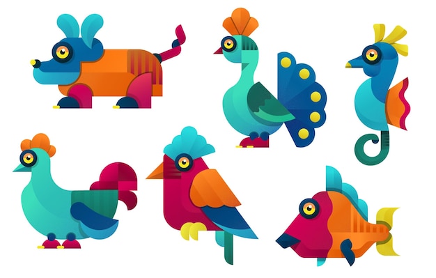 Animali geometrici
