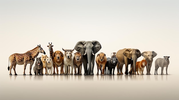 animali safari foto generative ai