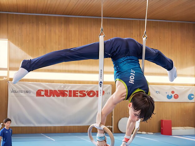 anime di ginnastica per ragazzi