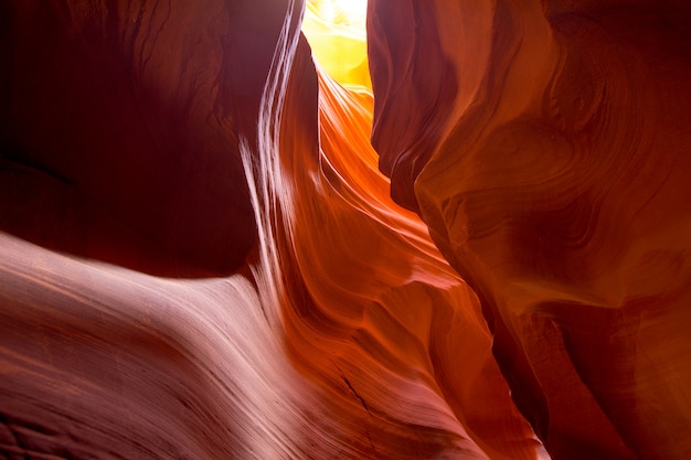 Antelope Canyon Arizona sulla terra navajo vicino alla pagina