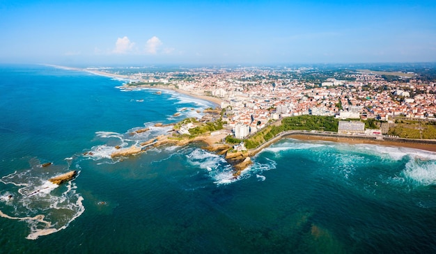 Antenna di Biarritz vista panoramica Francia