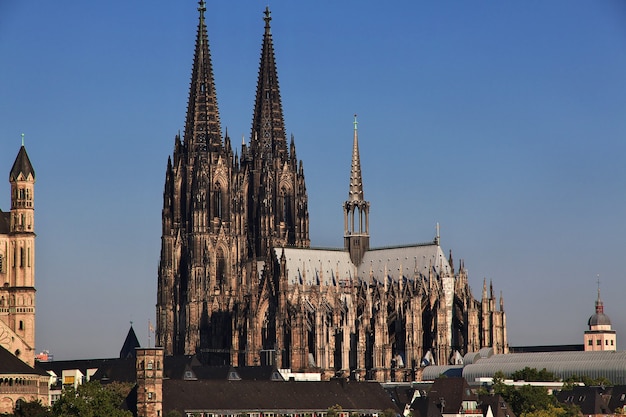 Antica cattedrale di Colonia in Germania