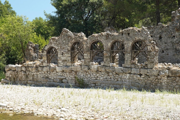 Antica città dell'Olimpo a Kumluca Antalya Turkiye