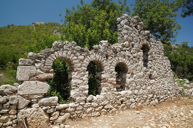 Antica città dell'Olimpo a Kumluca Antalya Turkiye