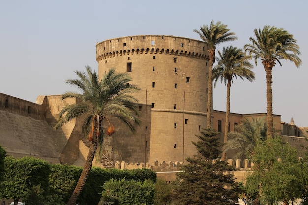 Antica cittadella medievale molto antica del Cairo. Egitto.