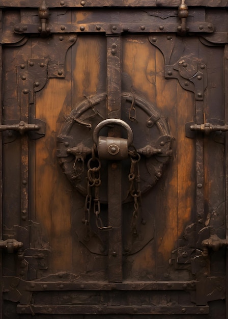 Antica cornice di porta in legno Eleganza e artigianato senza tempo