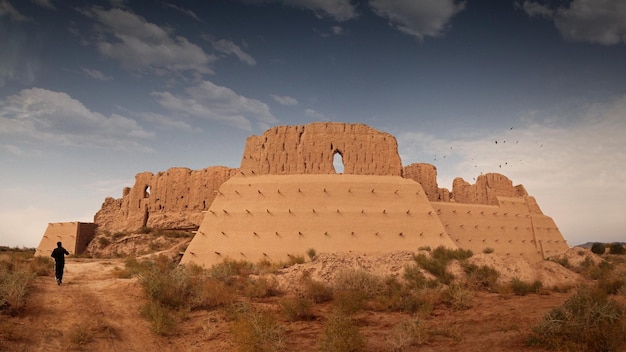 Antica fortezza dell'Uzbekistan