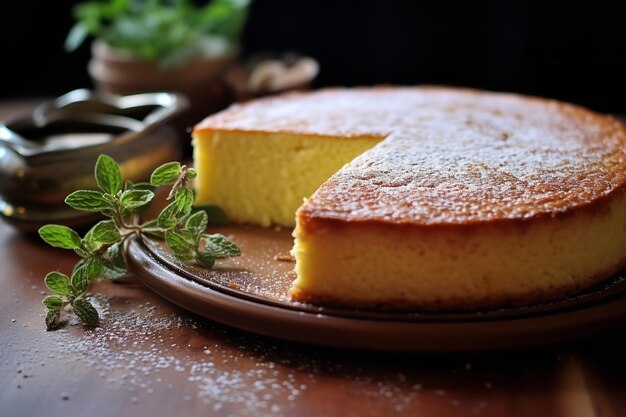 Antica torta di formaggio romana Savillum dessert italiano