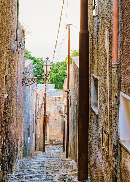 Antica via di Erice, Sicilia, Italia