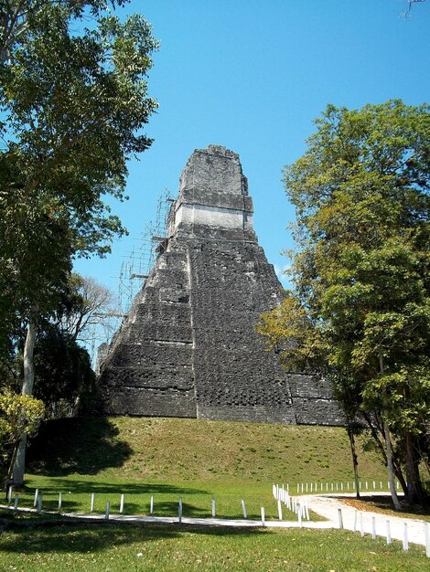 Antiche rovine a Tikal, Guatemala