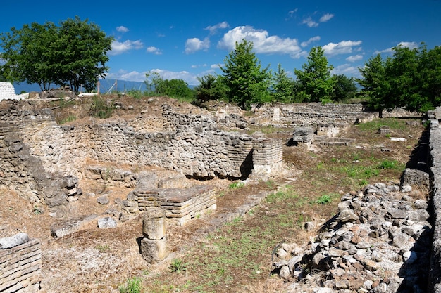 Antiche rovine di Dion in Grecia