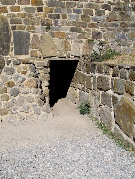 Antiche rovine di Zapotec Monte Alban Messico