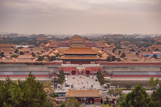 Antichi palazzi reali della Città Proibita a PechinoCina