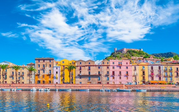 Antico borgo di Bosa sul fiume Temo