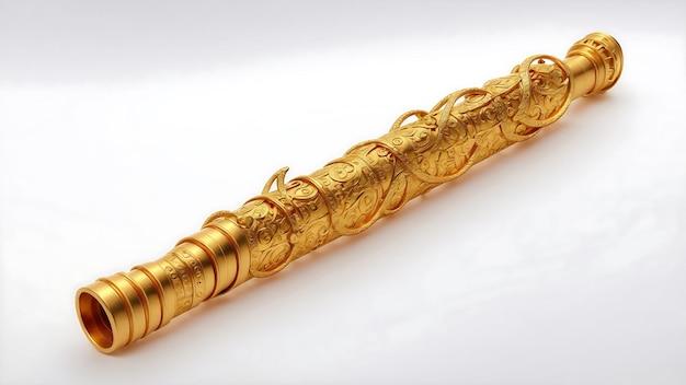Antico flauto d'oro