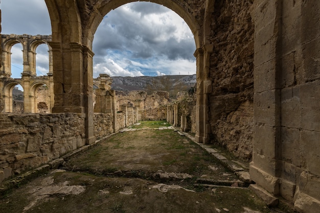 Antico monastero di Santa Maria de Rioseco. Burgos. Spagna.