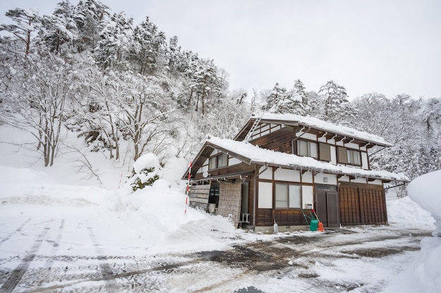 Antico villaggio di Shirakawago in Giappone