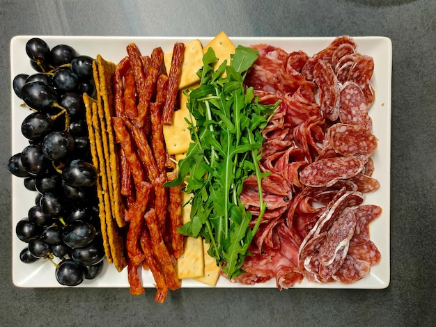 Antipasto di carne a buffet