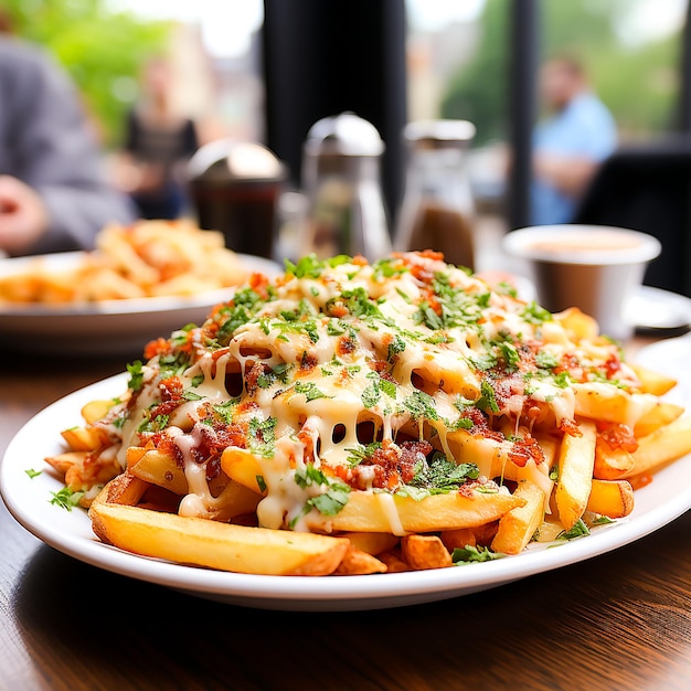 Aperitivo di carne fresca gourmet su piatto di legno AI generativa