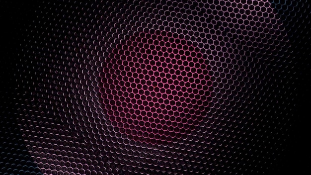 Apertura dei cerchi colorati in loop animazione sfondo astratto
