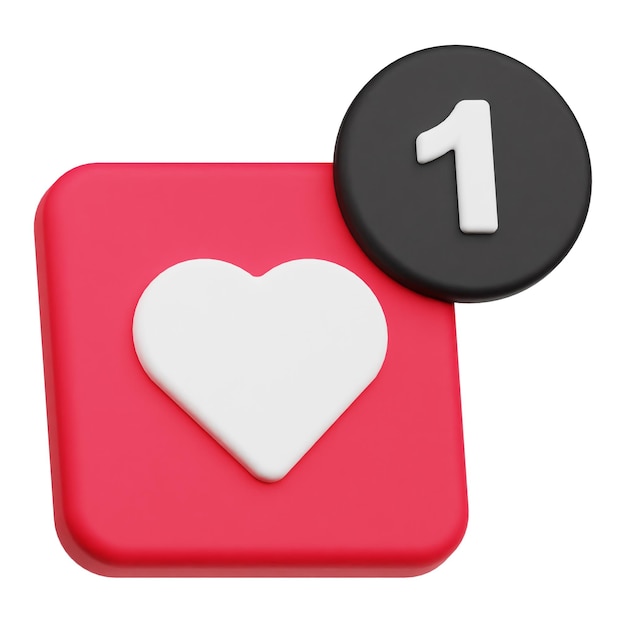 app di appuntamenti d'amore icona 3D isolata sullo sfondo bianco