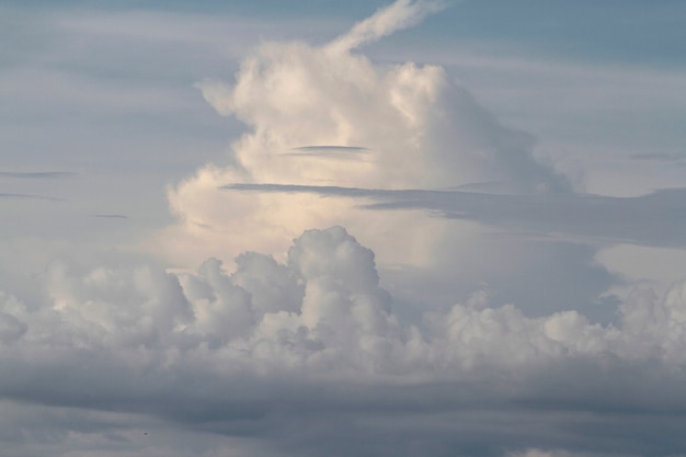 Appanni in cielo del bule per lo scape del cielo e del fondo in Tailandia.