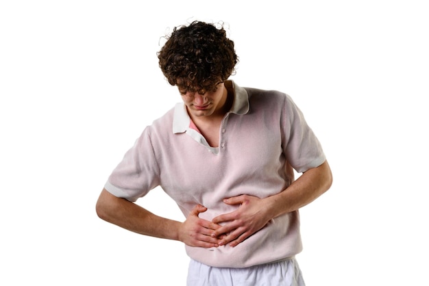 Appendicite Soffrire di grave infiammazione dell'appendice Sentire dolori addominali acuti e crampi a causa della colite Colite ulcerosa non specifica colite negativa all'intestino grosso