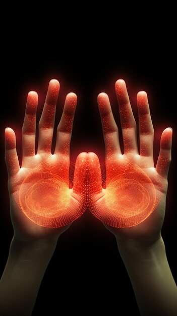 applause 3d render of clapping hands with sound effect