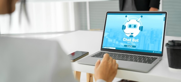 Applicazione software Chatbot per affari online alla moda