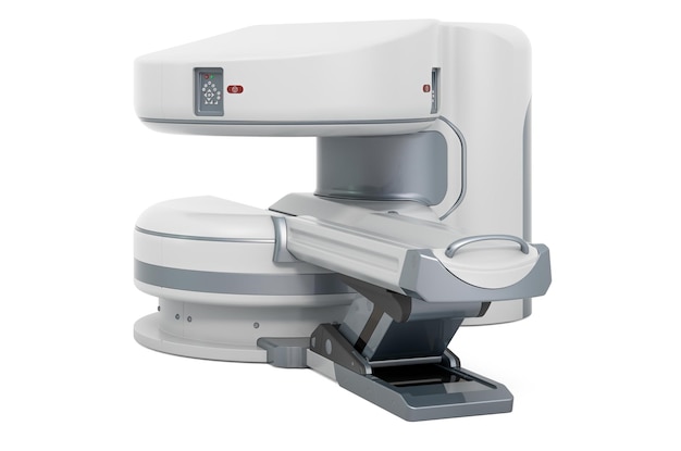 Aprire il rendering 3D della macchina MRI