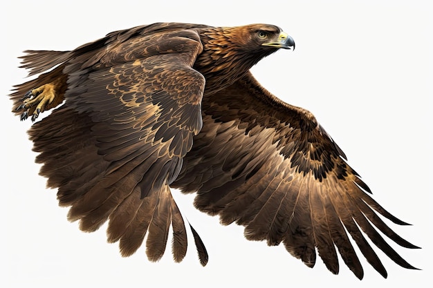 Aquila chrysaetos la giovane aquila reale